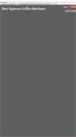Mobile Screenshot of best-espresso-coffeemachines.com
